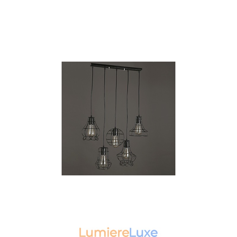 Originalité pour restaurer les anciennes manières Lustre en fer forgé à tête unique