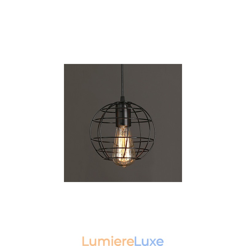 Originalité pour restaurer les anciennes manières Lustre en fer forgé à tête unique