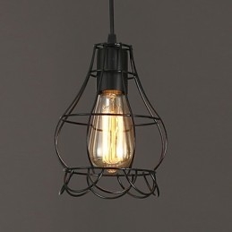 Originalité pour restaurer les anciennes manières Lustre en fer forgé à tête unique
